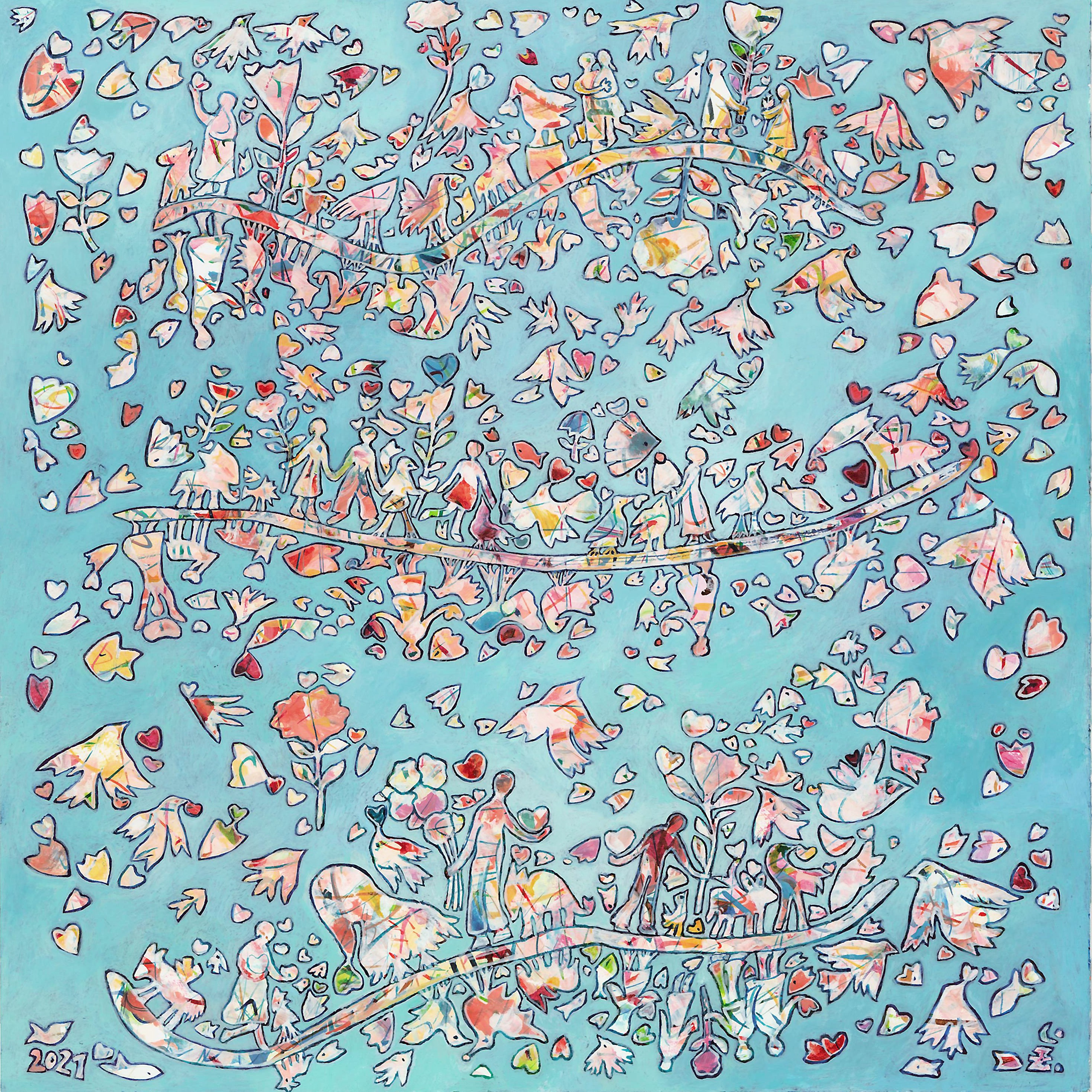 Christine Zanella, Being is love / 335 Christine Zanella, Being is love / 335
