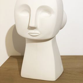 Sculpture, Muse blanche, Aude Herlédan
