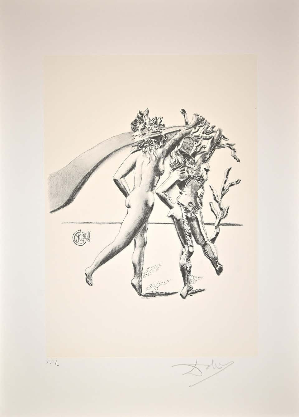 Salvador Dali, The Dance from the series The Arts Salvador Dali, The Dance from the series The Arts