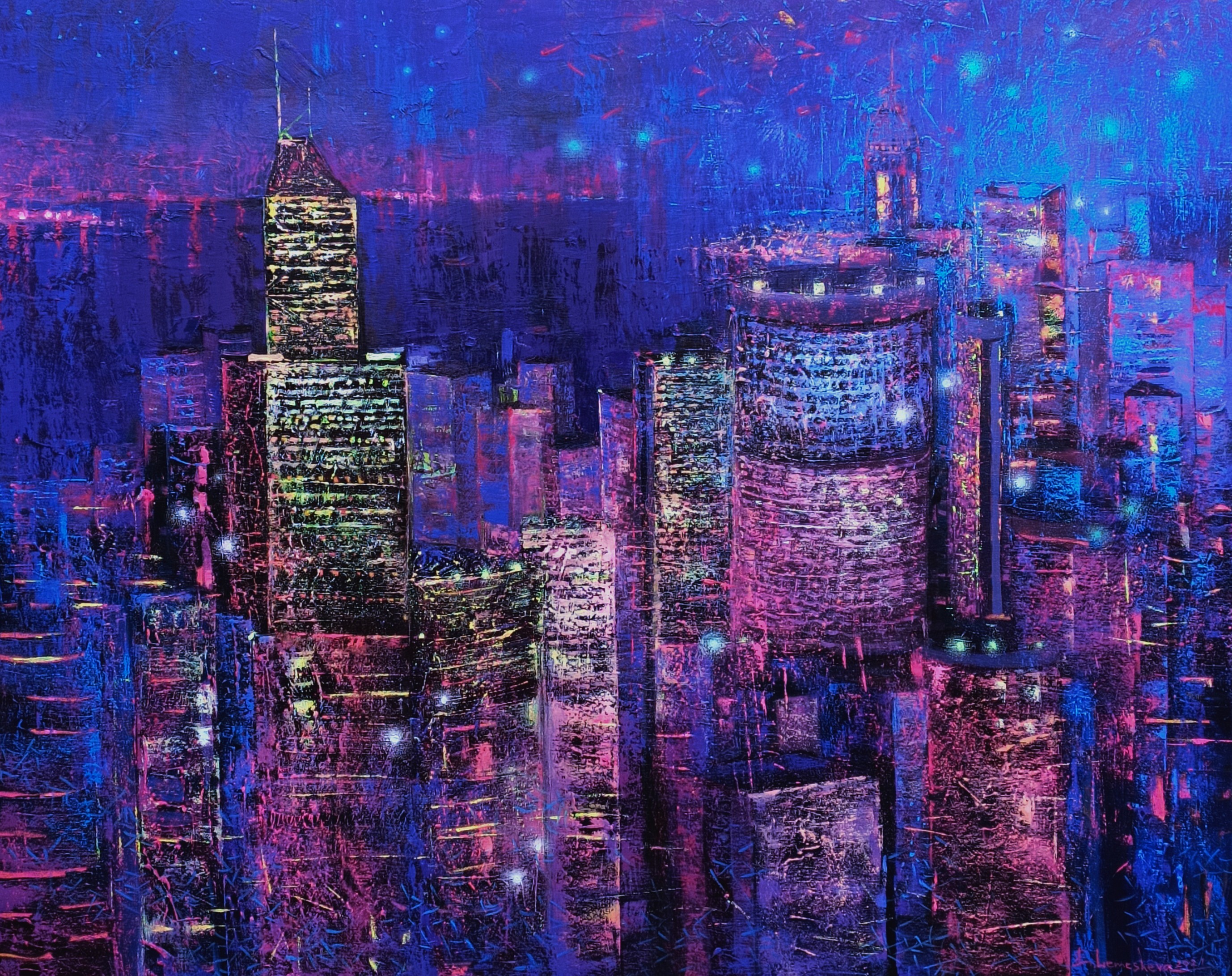 Kateryna Lemesheva, Night lights Kateryna Lemesheva, Night lights