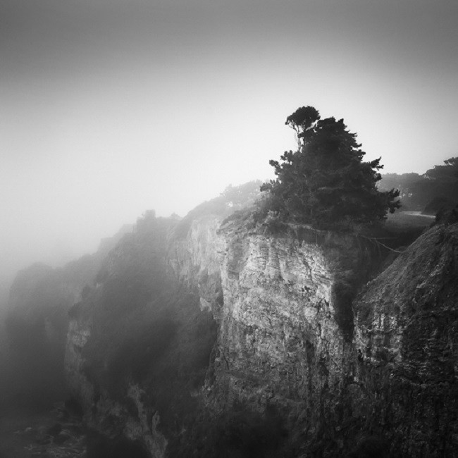 Gonçalo Martins, D'Arens Cliff in Fog, Algarve Gonçalo Martins, D'Arens Cliff in Fog, Algarve