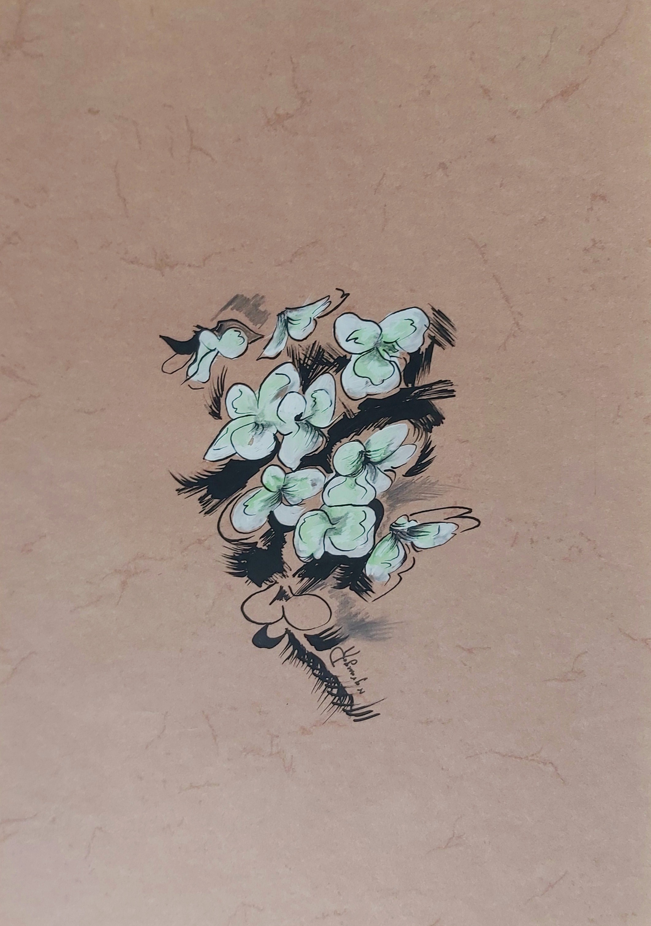 Noël Granger, Orchidée verte Noël Granger, Orchidée verte
