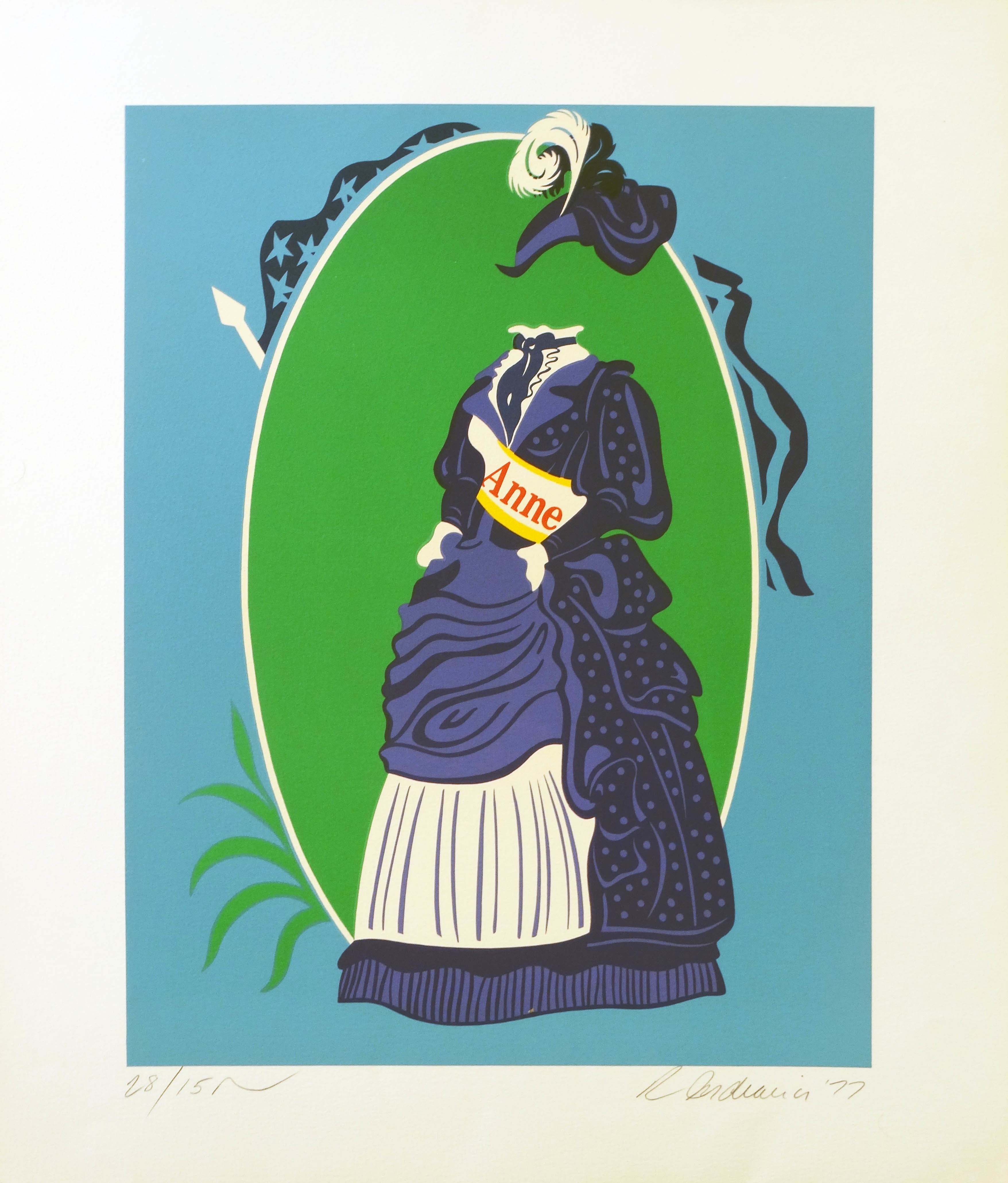 Robert Indiana, Anne Robert Indiana, Anne