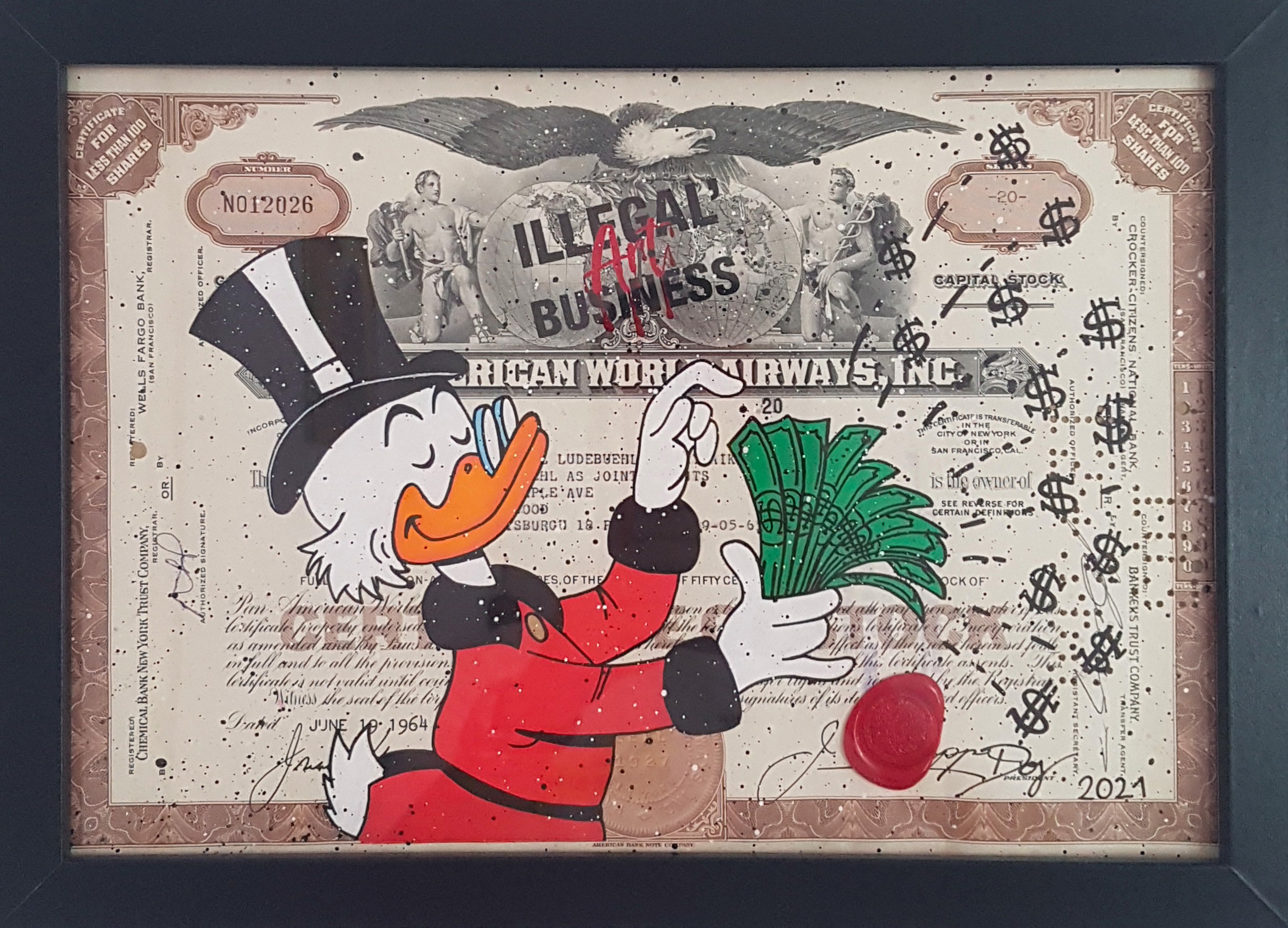 Illegalartbusiness, The smell of money Illegalartbusiness, The smell of money