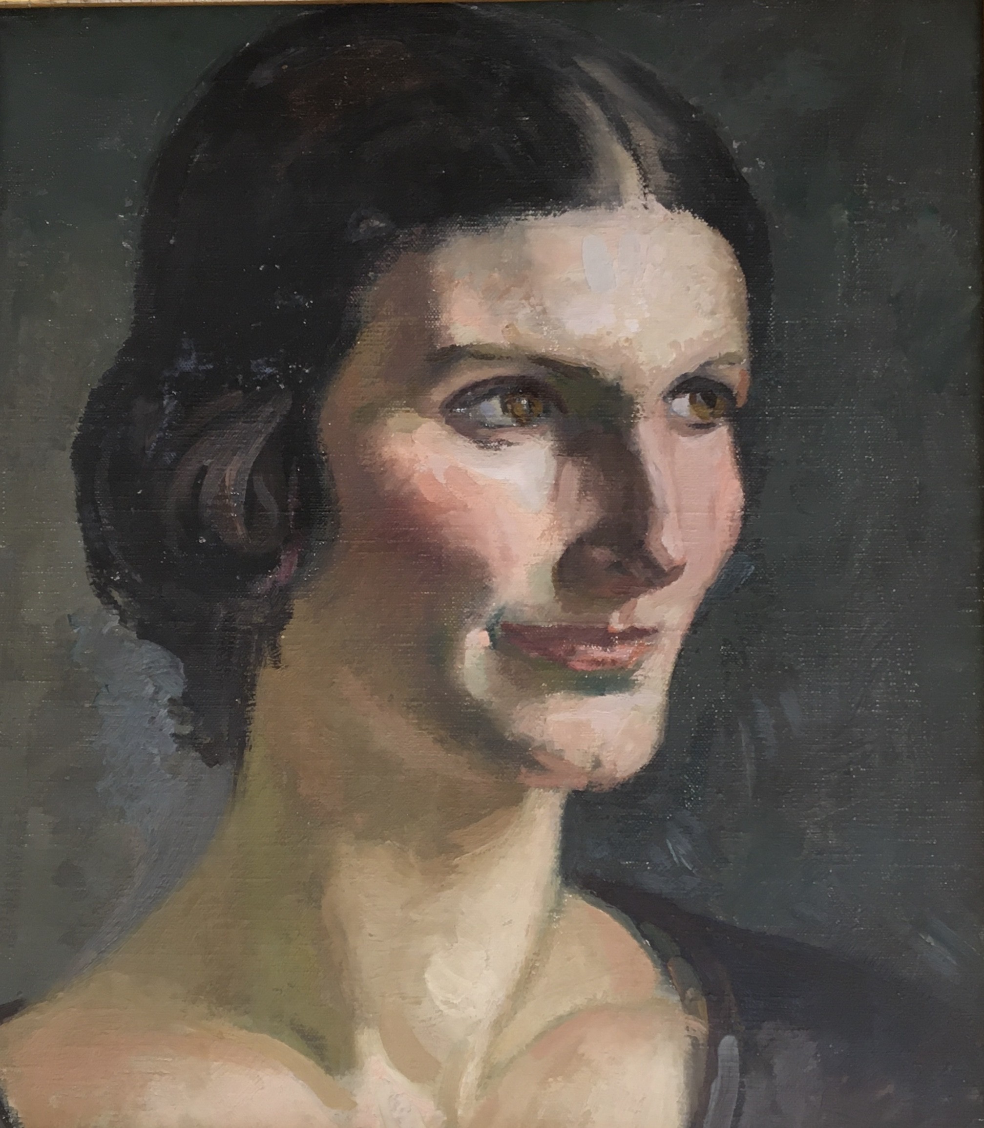 Pierre-Eugène Vibert, Portrait de jeune femme Pierre-Eugène Vibert, Portrait de jeune femme