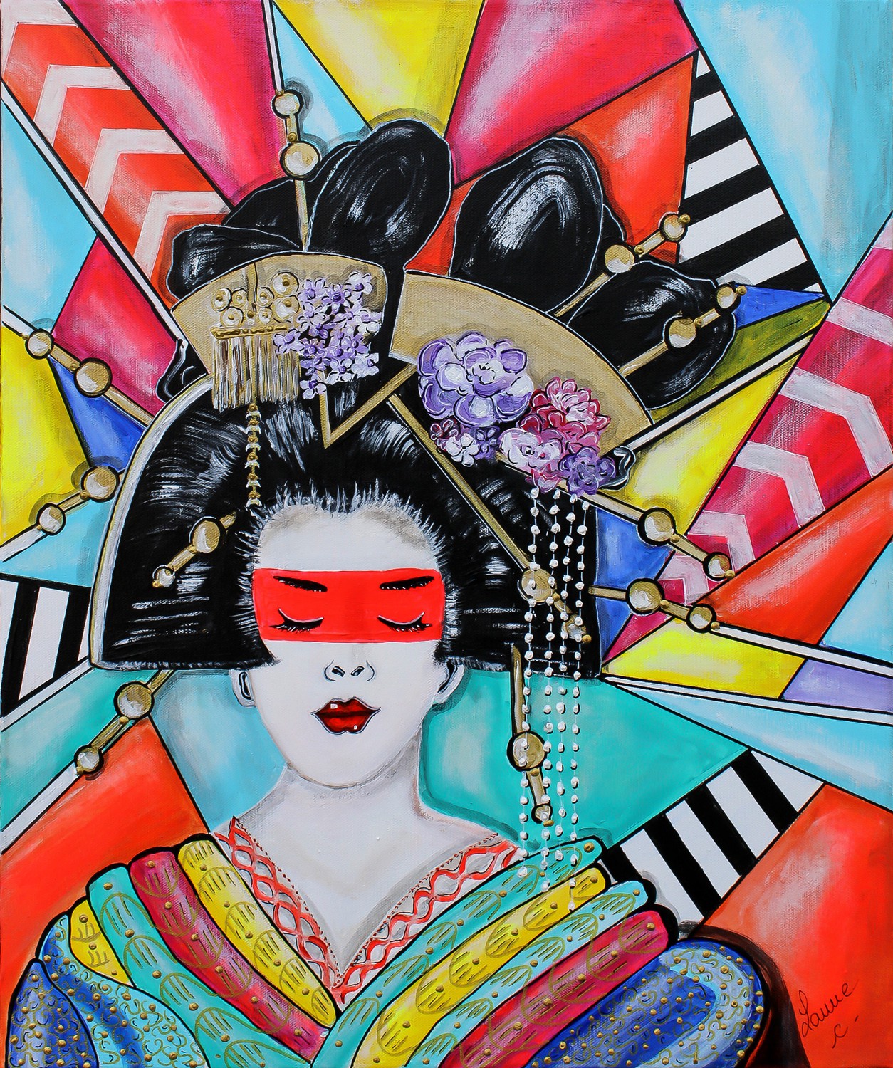 Céline Lanne, Geisha Céline Lanne, Geisha