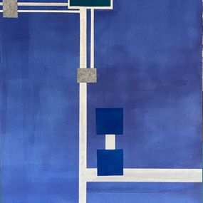 Peinture, Légende azurée, Florence Boré