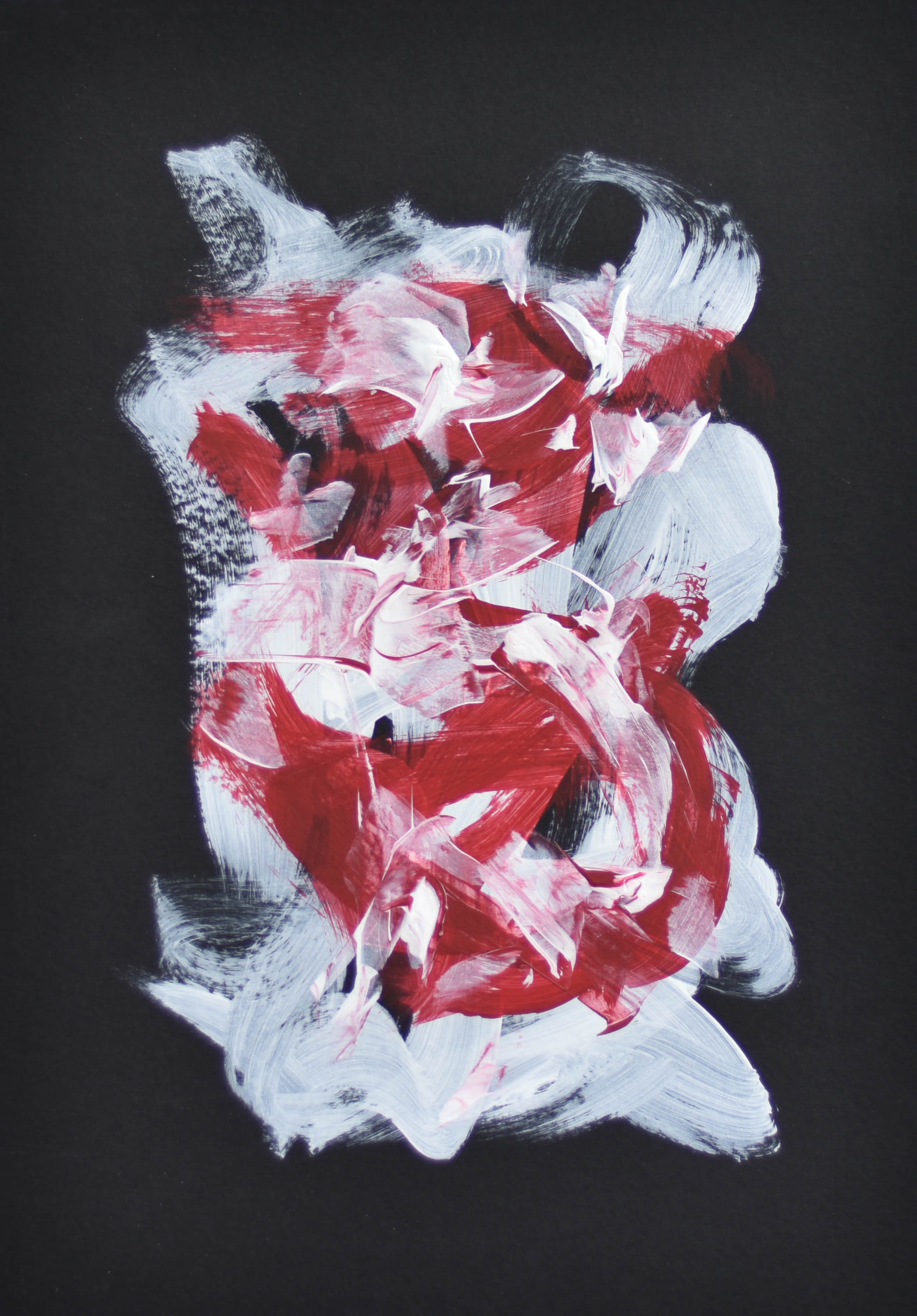Gina Vor, Black Art 12, Abstrait Noir 12 Gina Vor, Black Art 12, Abstrait Noir 12