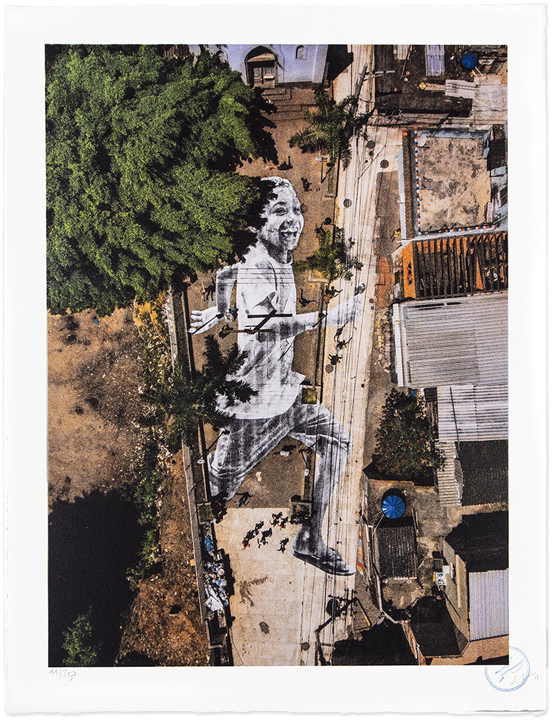JR, Giants, Miguel, Casa Amarela, Morro da Providência, Rio de Janeiro, Brazil, 2018, JR, Giants, Miguel, Casa Amarela, Morro da Providência, Rio de Janeiro, Brazil, 2018,