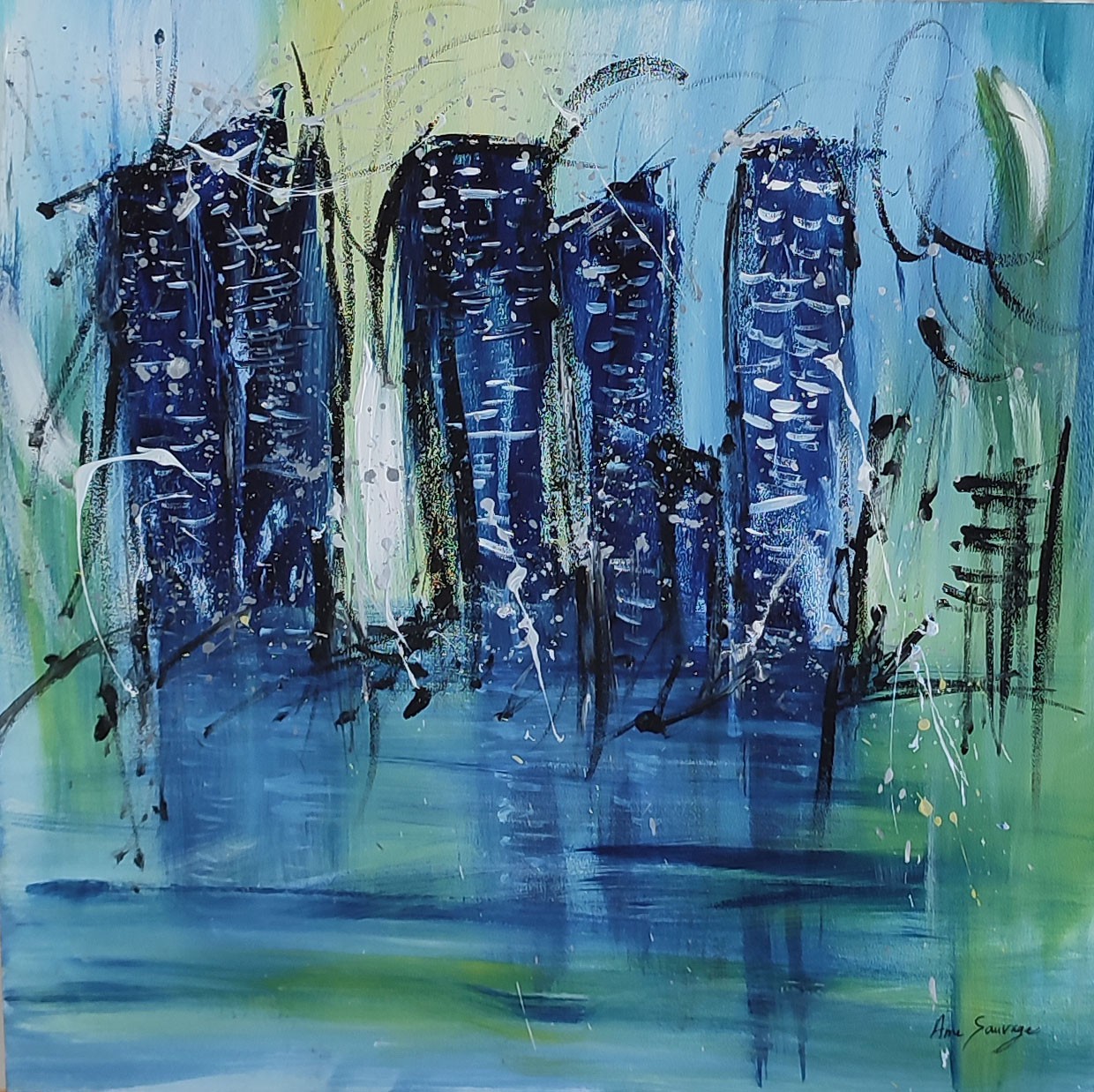 Âme Sauvage, Buildings près du lac Âme Sauvage, Buildings près du lac