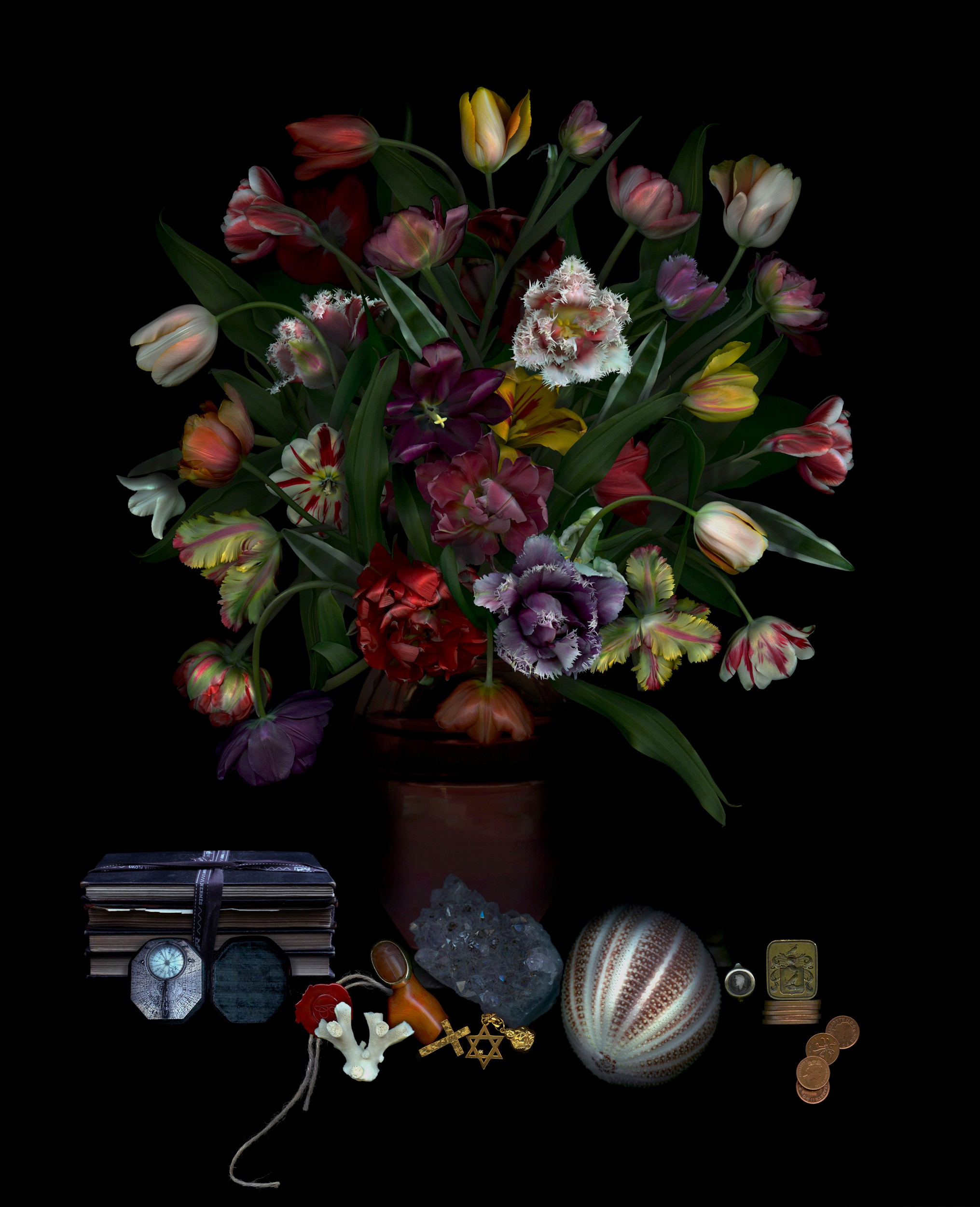 Zoltan Gerliczki, Still Life with Tulips Zoltan Gerliczki, Still Life with Tulips
