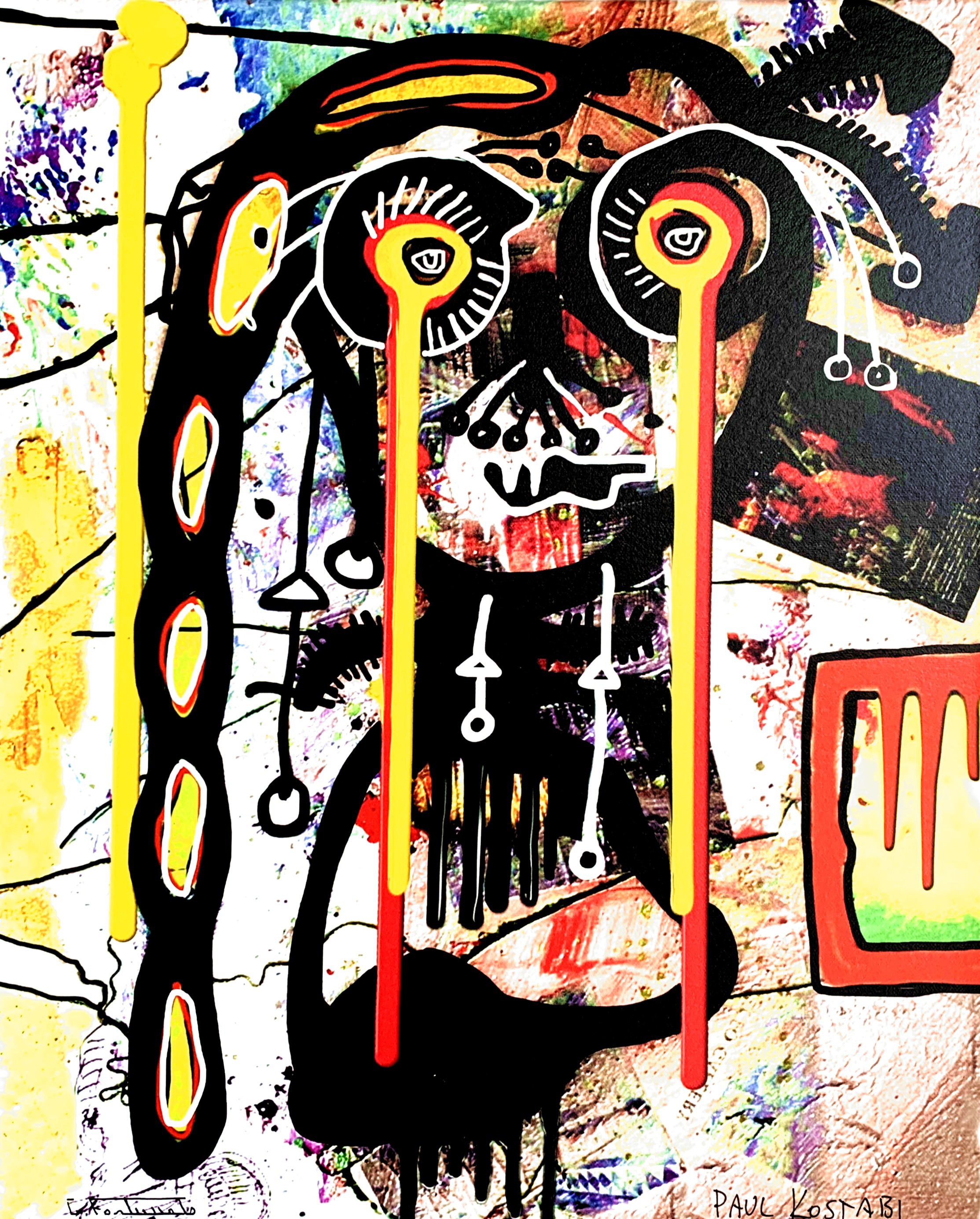Paul Kostabi & Giuseppe Fortunato, KF0120 Paul Kostabi & Giuseppe Fortunato, KF0120