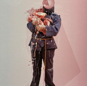 Digital print, triptych, Manolo Acedo