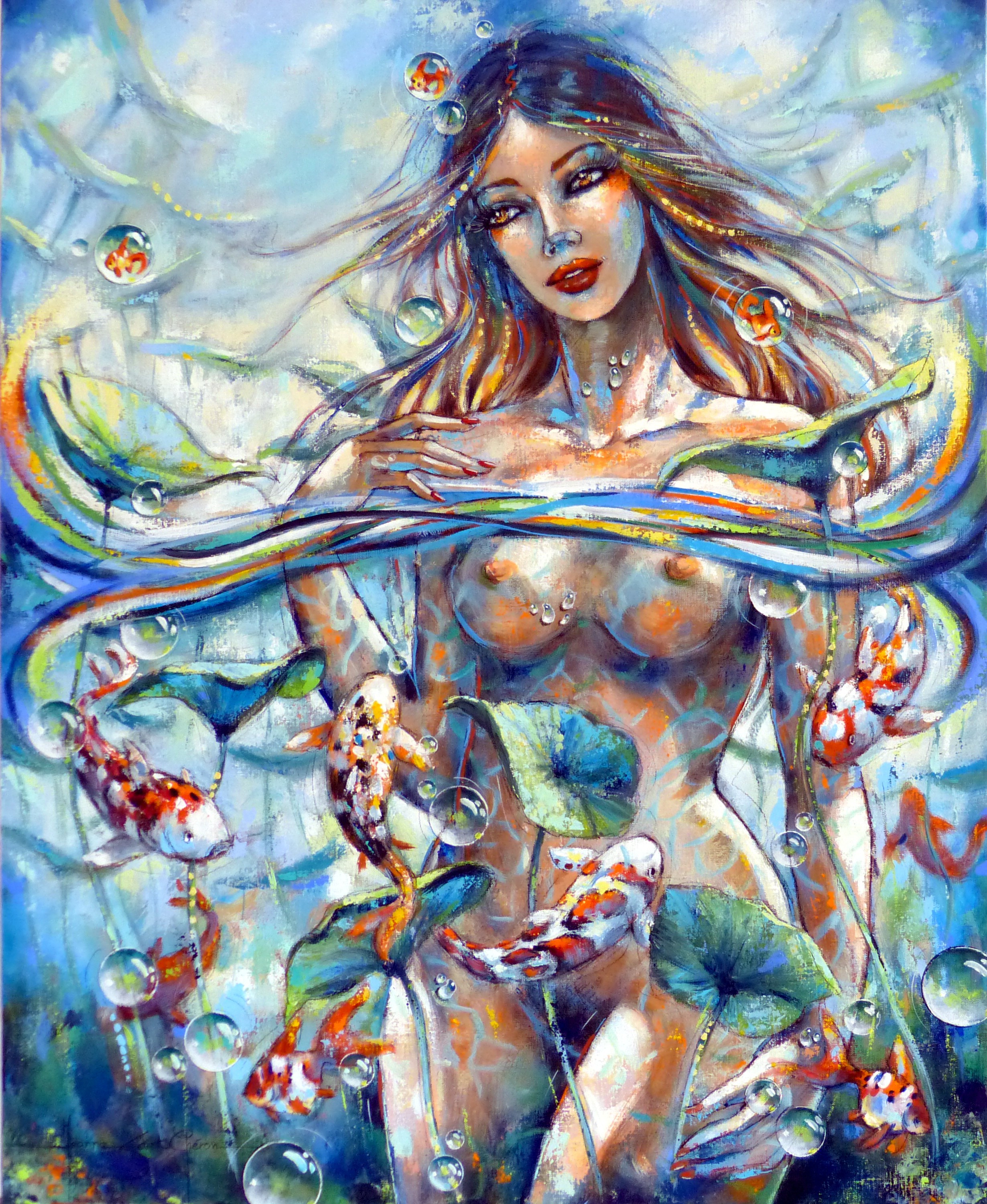 Jeanne Saint-Chéron, Le lac des songes Jeanne Saint-Chéron, Le lac des songes