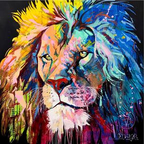 Painting, Le lion, Vahagn Stepanyan