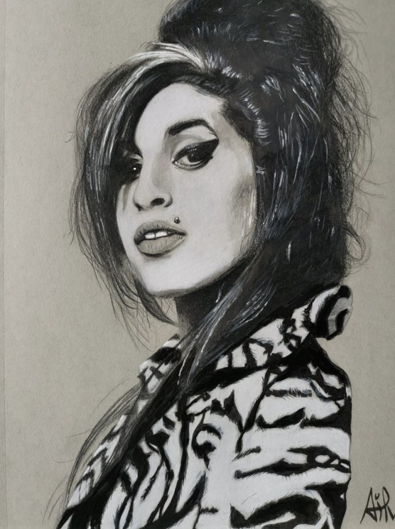 ▷ Amy Winehouse by Hervé Clare (Air V), 2021 | Fine Art Drawings | Artsper  (1083576)