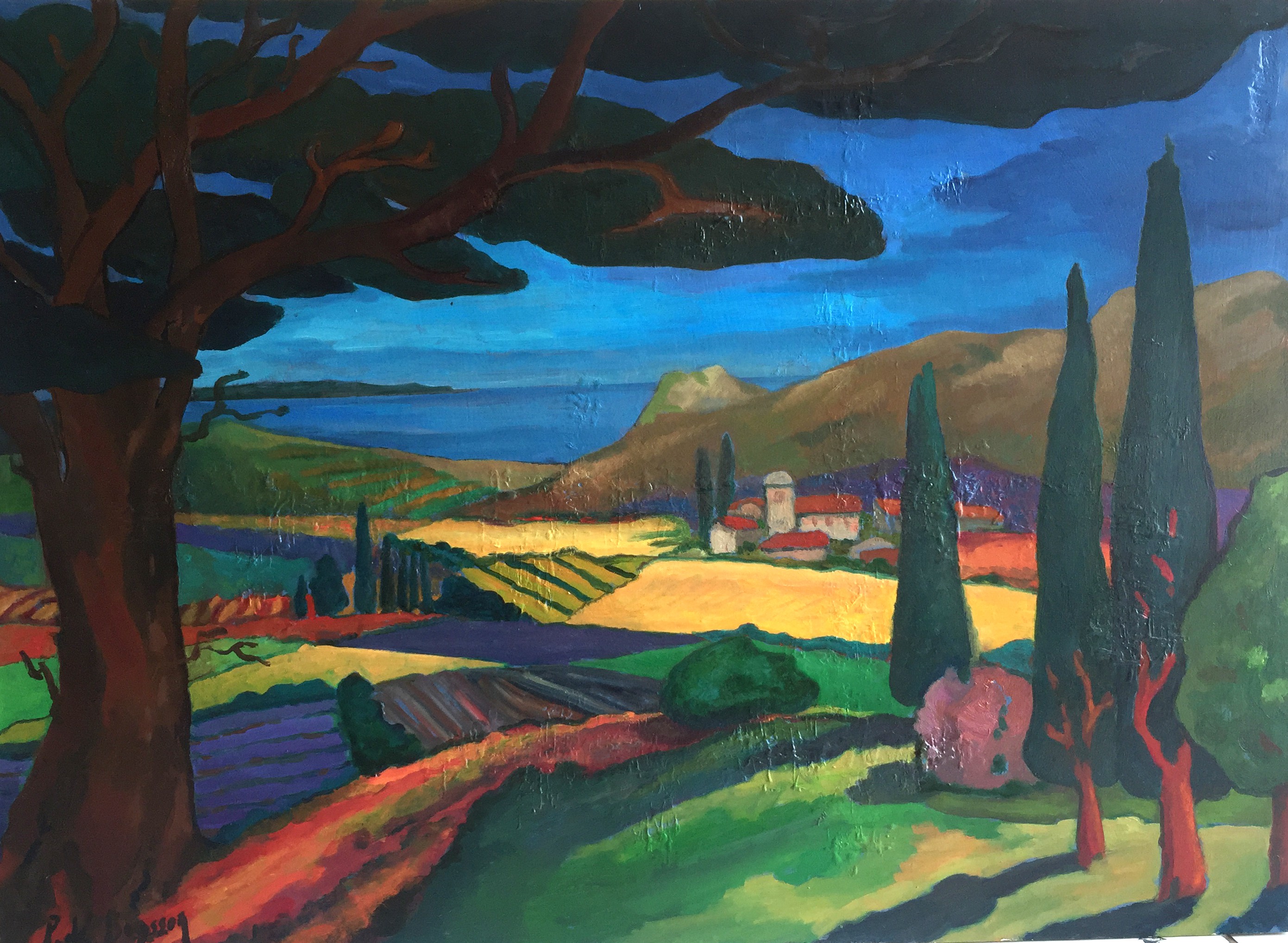 Patricia de Boysson, Village provençale Patricia de Boysson, Village provençale