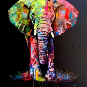 Peinture, L'éléphant, Vahagn Stepanyan