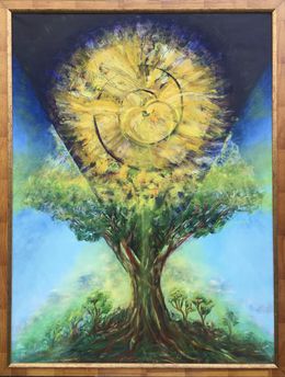 Gemälde, World Tree, Olha Kizub