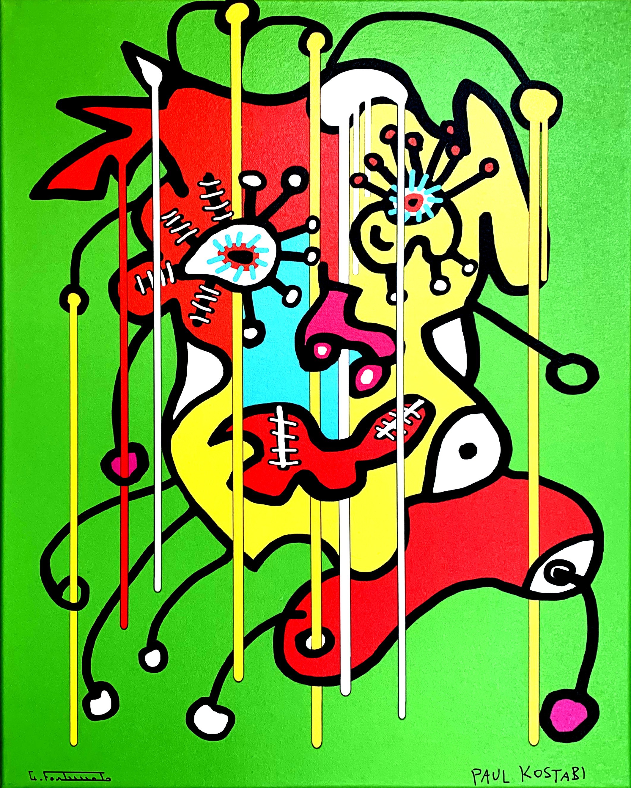 Paul Kostabi & Giuseppe Fortunato, KF1120 Paul Kostabi & Giuseppe Fortunato, KF1120