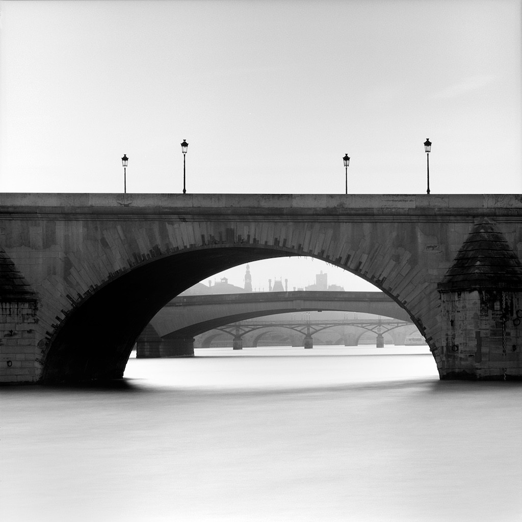 Thierry Bazin, Pont Royal à Paris - série bords de Seine Thierry Bazin, Pont Royal à Paris - série bords de Seine