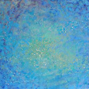Magda Igyarto, Eaux profondes - série abstraction et pigments Magda Igyarto, Eaux profondes - série abstraction et pigments