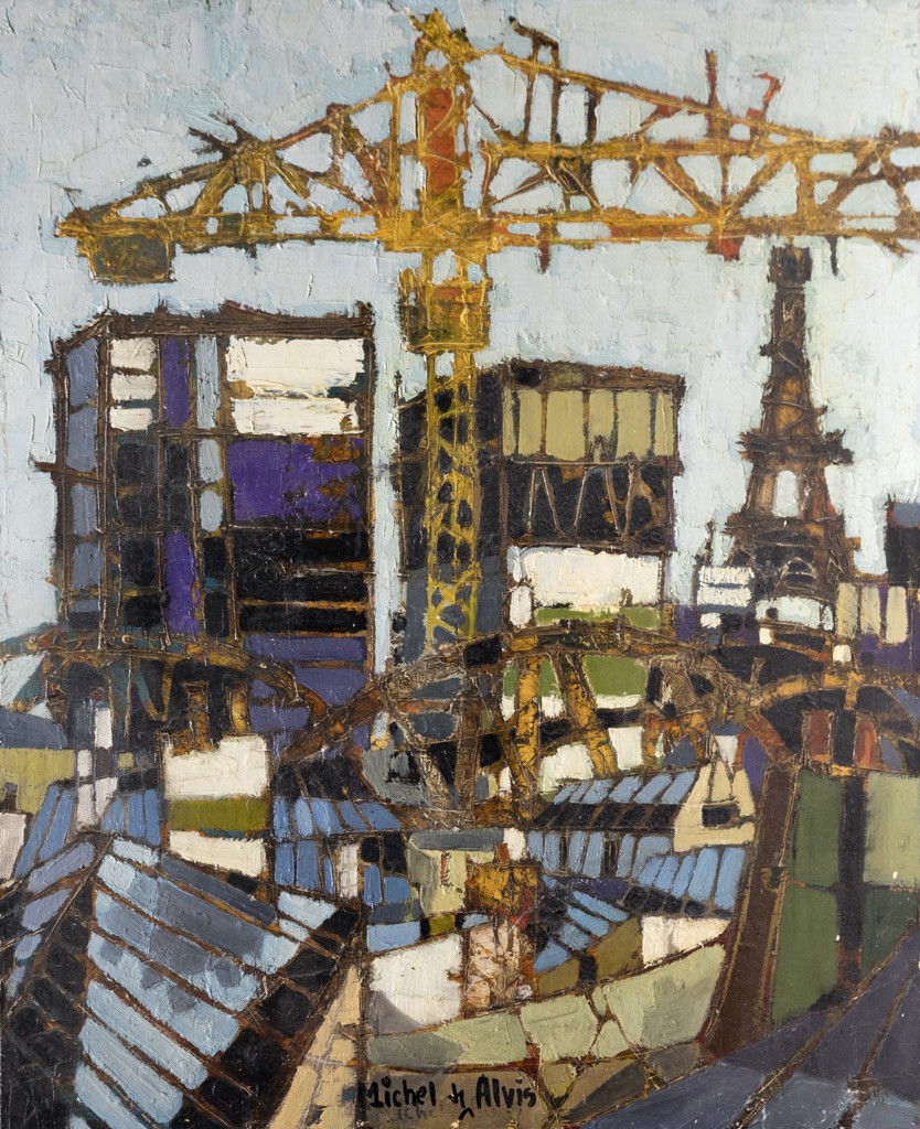 Michel de Alvis, Le métro aérien - série la ville Michel de Alvis, Le métro aérien - série la ville
