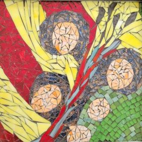 Gemälde, Mosaic Trio, Charlotte Lenssen