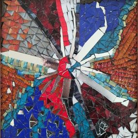 Gemälde, Mosaic Trio, Charlotte Lenssen