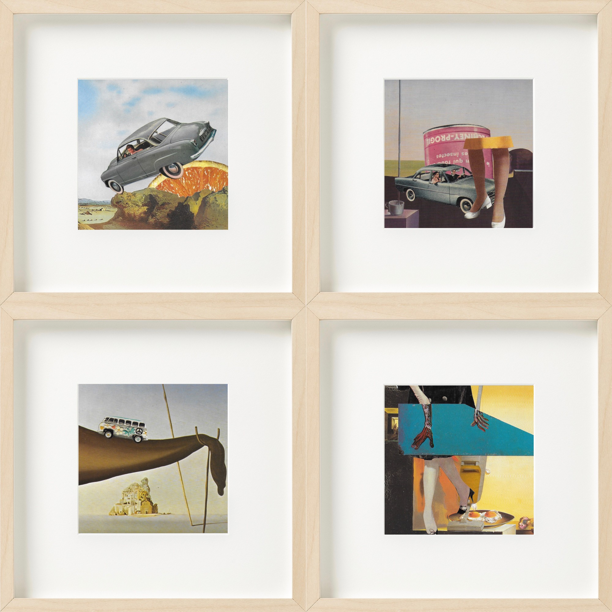 Marian Williams, Dali Dada - Quadriptych 2 Marian Williams, Dali Dada - Quadriptych 2