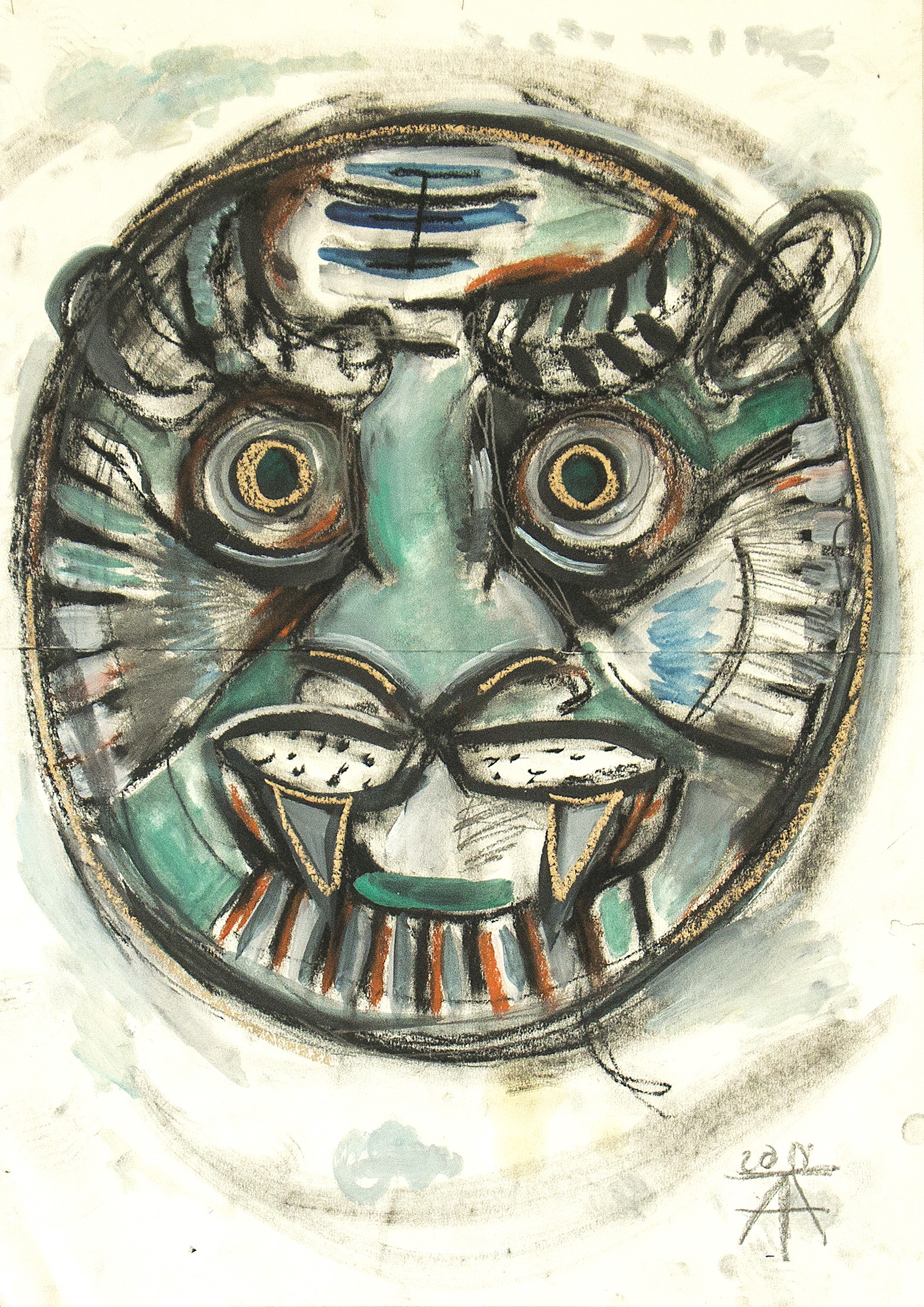 Timothy Archer, Tête de tigre #4 Timothy Archer, Tête de tigre #4