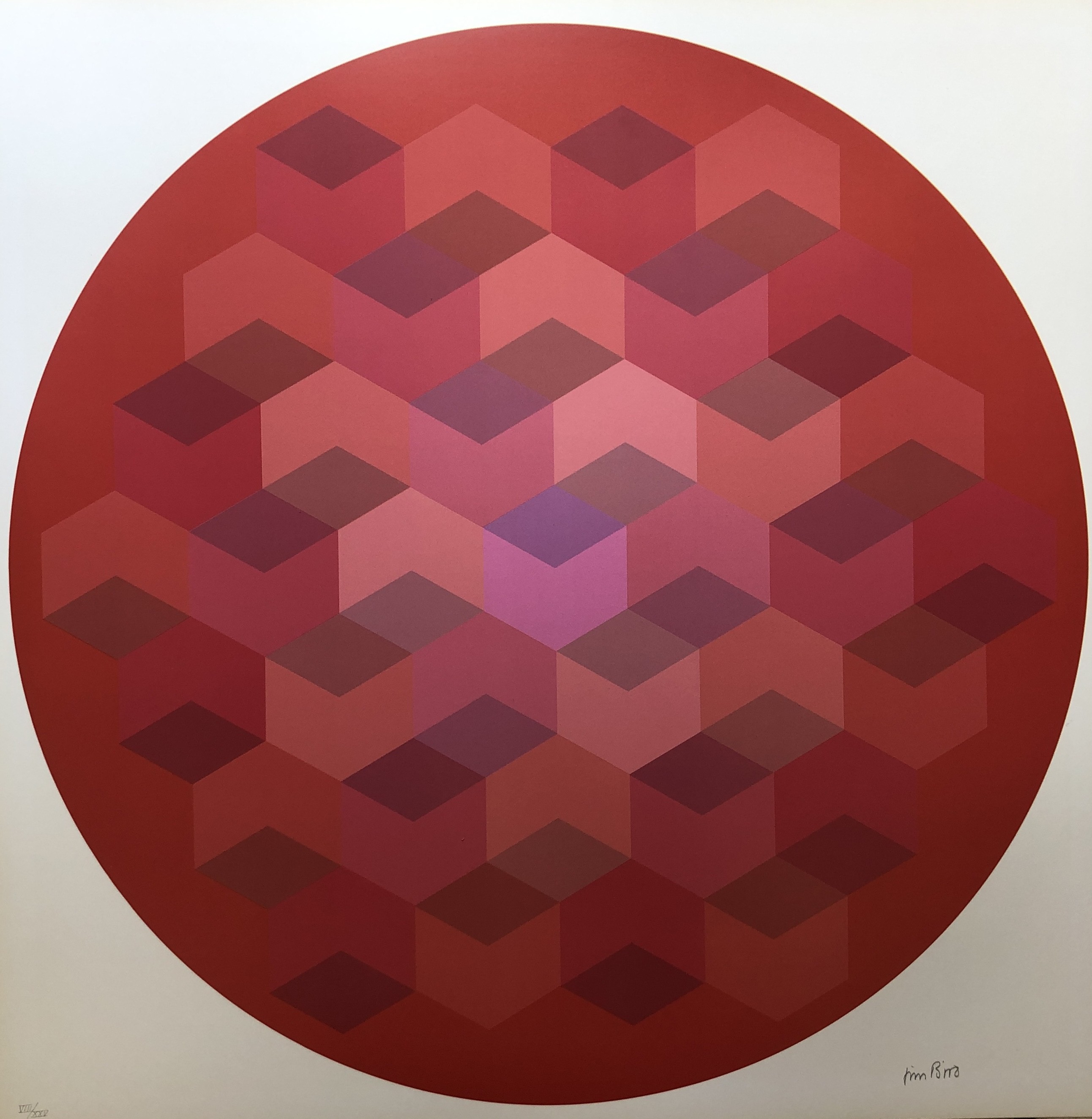 Jim Bird, Tribute to Vasarely Jim Bird, Tribute to Vasarely