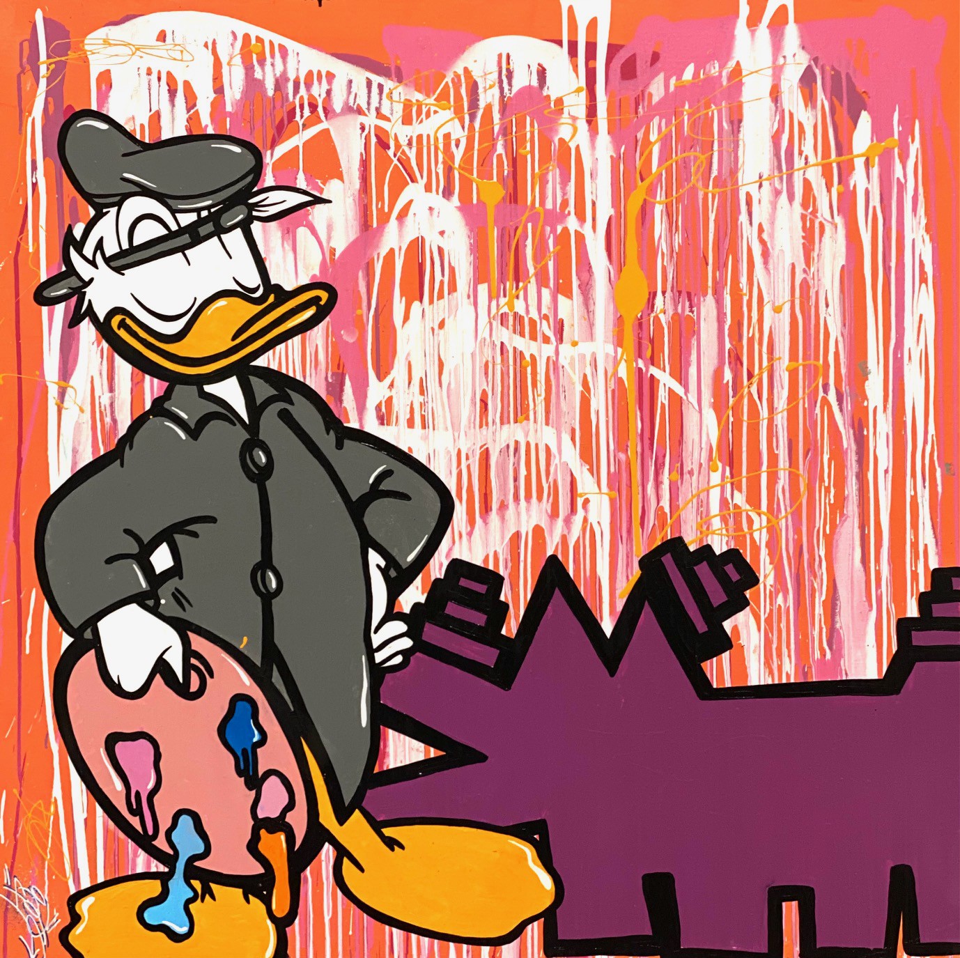 Fat, Donald paint Fat, Donald paint