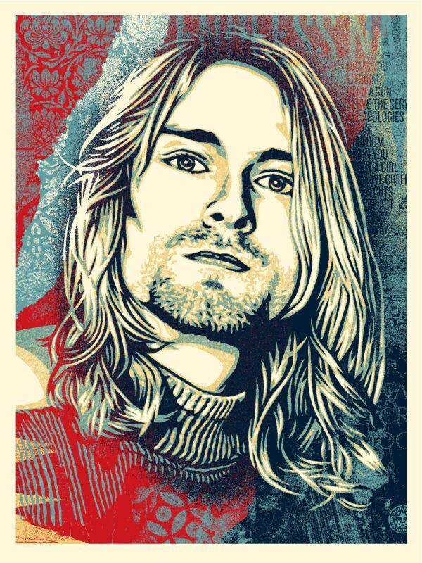 Shepard Fairey (Obey), Kurt Cobain – Endless Nameless Shepard Fairey (Obey), Kurt Cobain – Endless Nameless