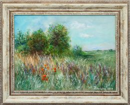 Peinture, Summer evening, Alexandra Laskina