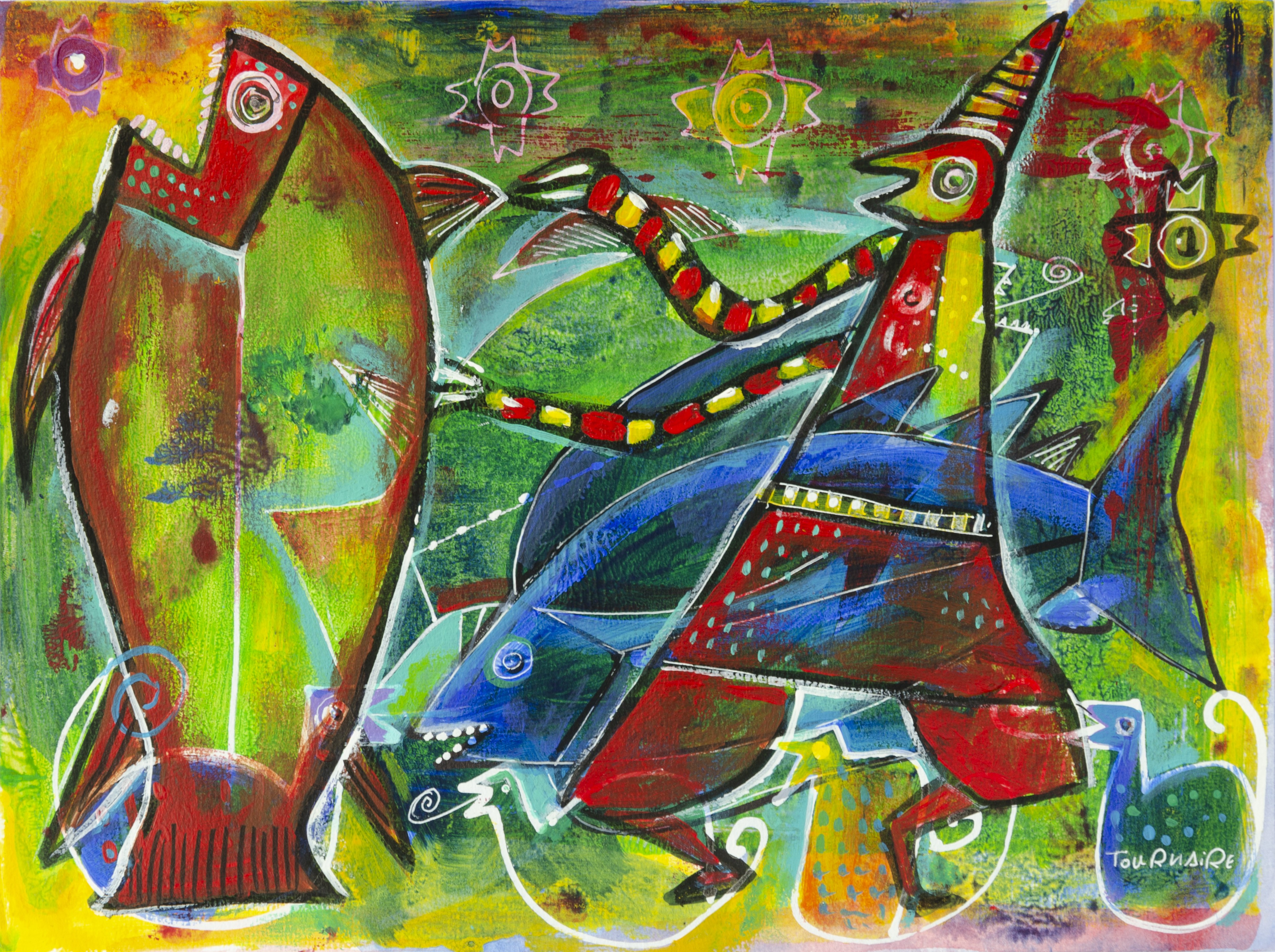 Eric Tournaire, Green fish Eric Tournaire, Green fish
