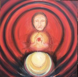 Peinture, Chernobyl. Mother., Olha Kizub