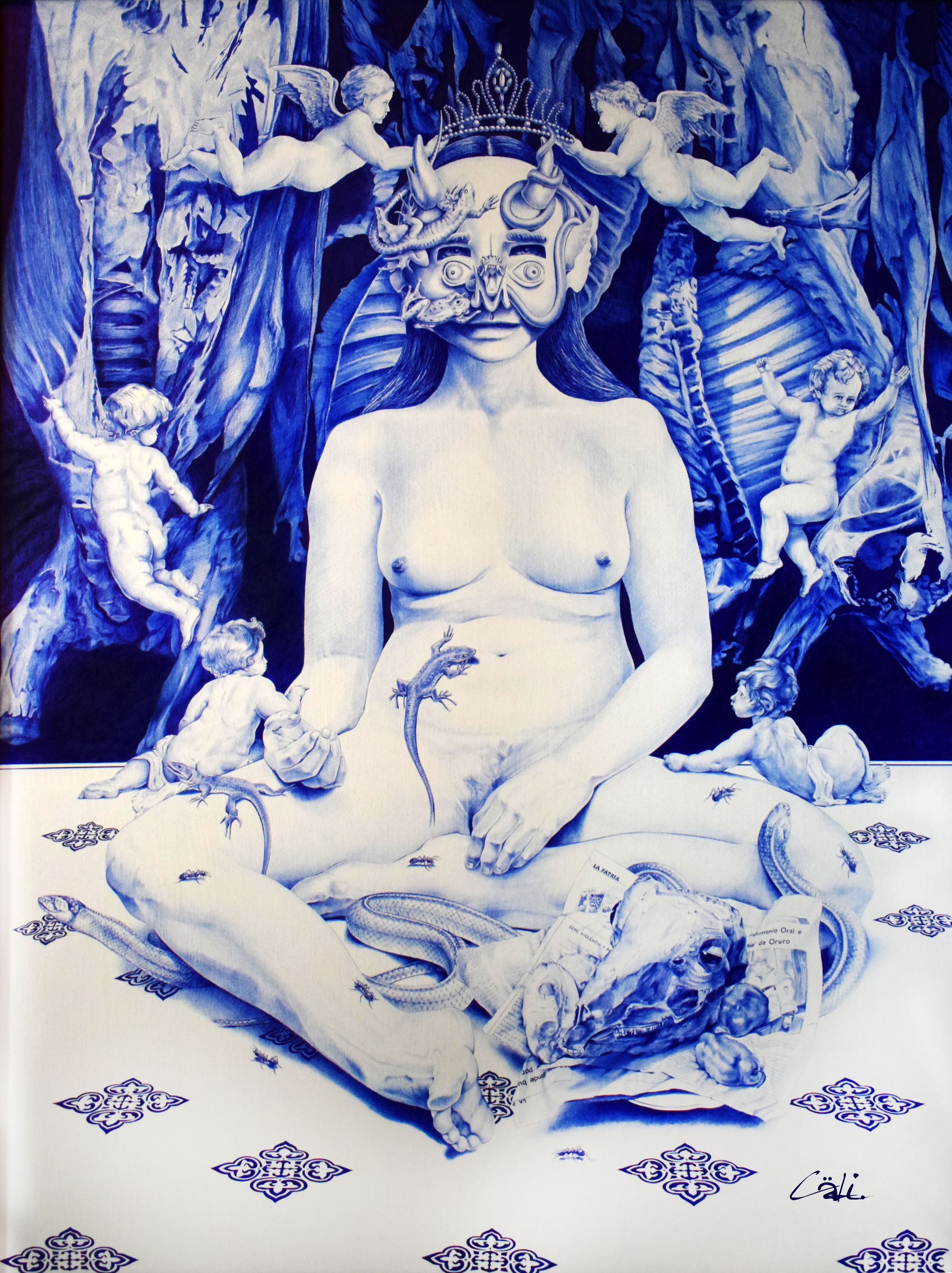 Alcides Calizaya, Dilemma of the flesh Alcides Calizaya, Dilemma of the flesh
