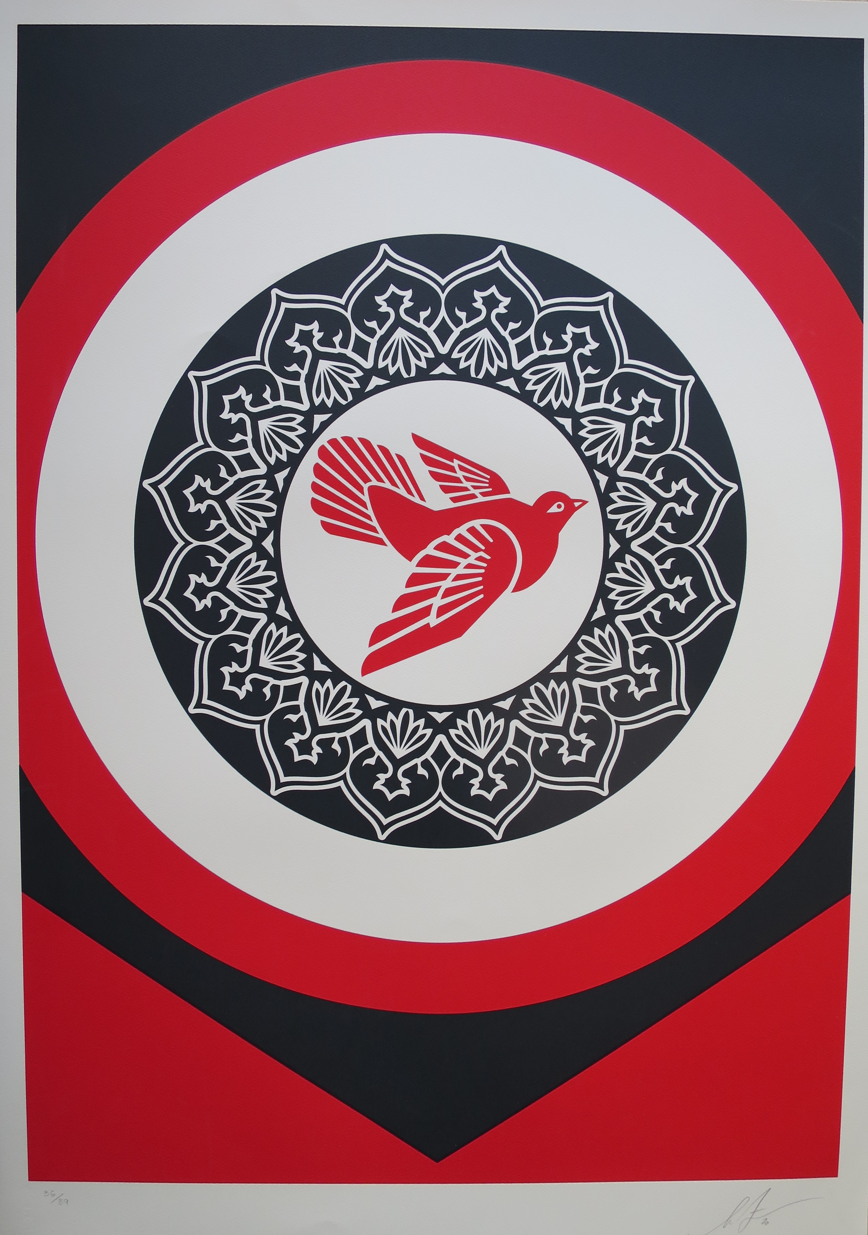 Shepard Fairey (Obey), Rise from the Ashes (Red) Shepard Fairey (Obey), Rise from the Ashes (Red)