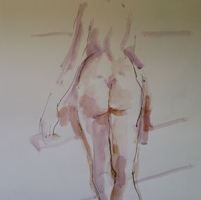 Dibujo, Nice Buttocks / Nude study, Joyce Arimatsu