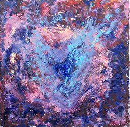 Peinture, Blue Flame, Olha Kizub