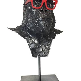 Sculpture, Le gorille, Alain Gilier