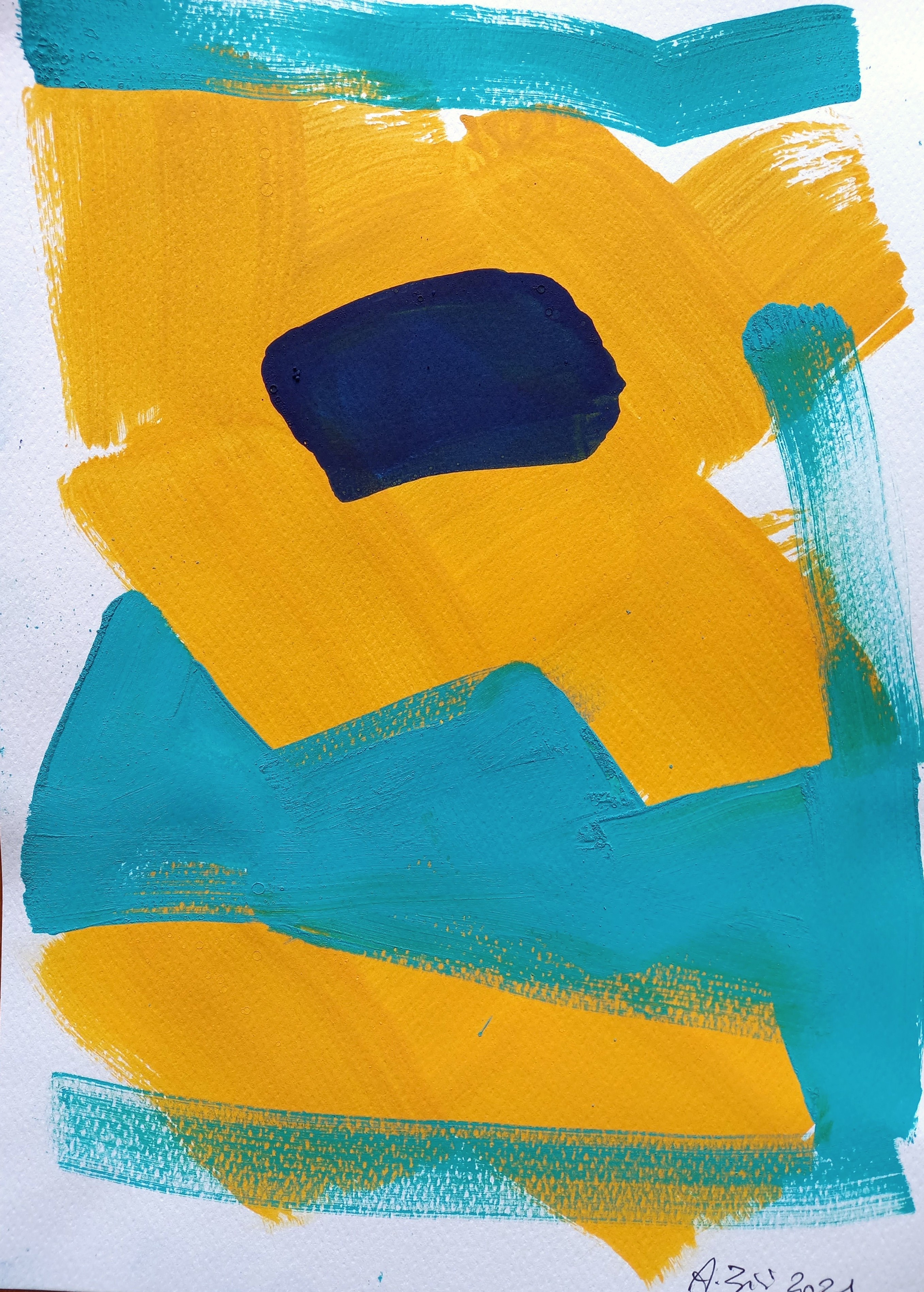 Alessandra Bisi, Yellow sky Alessandra Bisi, Yellow sky