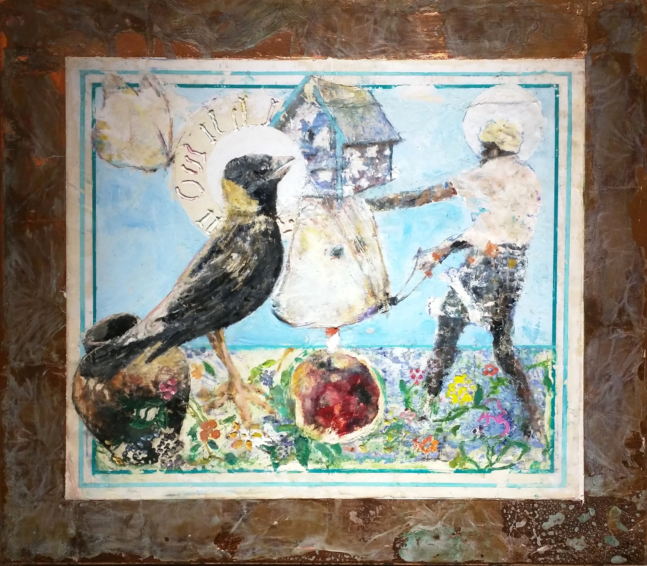 Mark Gaskin, Still life for bird temple #9 Mark Gaskin, Still life for bird temple #9