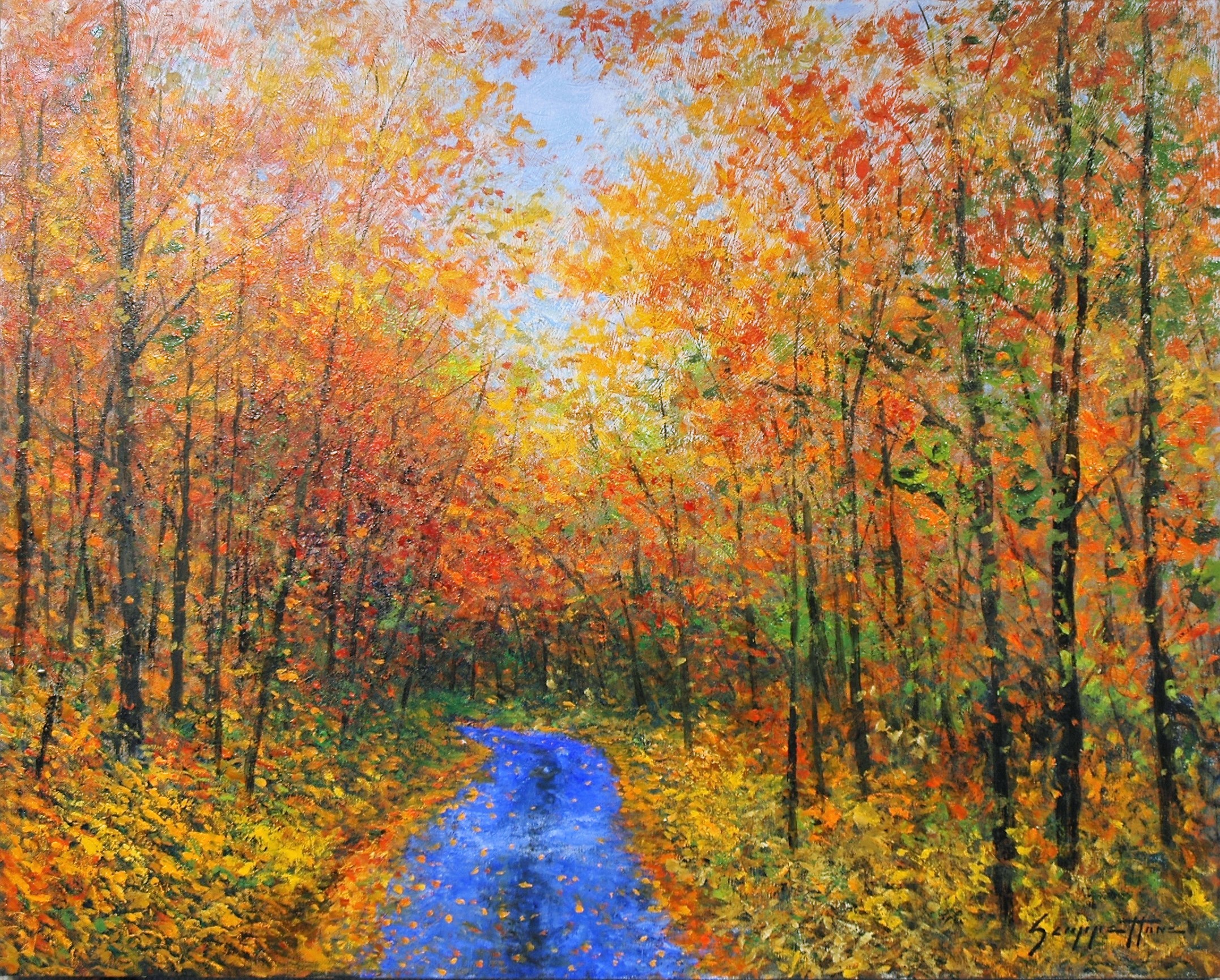 James Scoppettone, Fall Lane James Scoppettone, Fall Lane