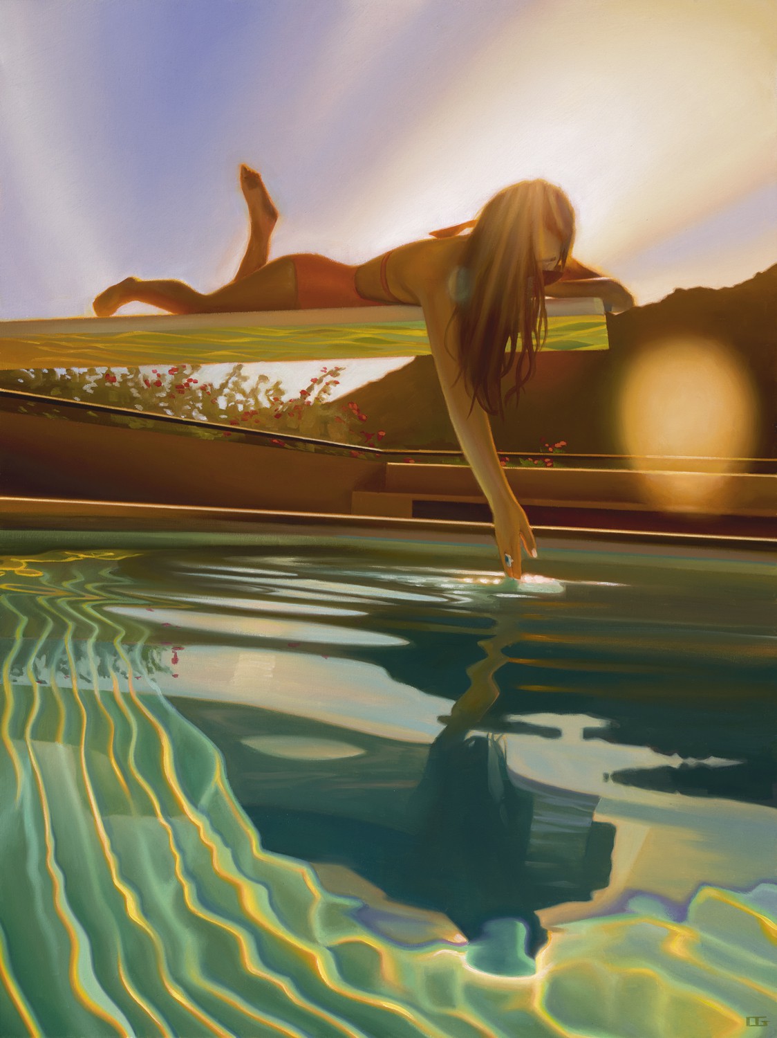 Carrie Graber, Rainbows in the Water (Edris House) Carrie Graber, Rainbows in the Water (Edris House)