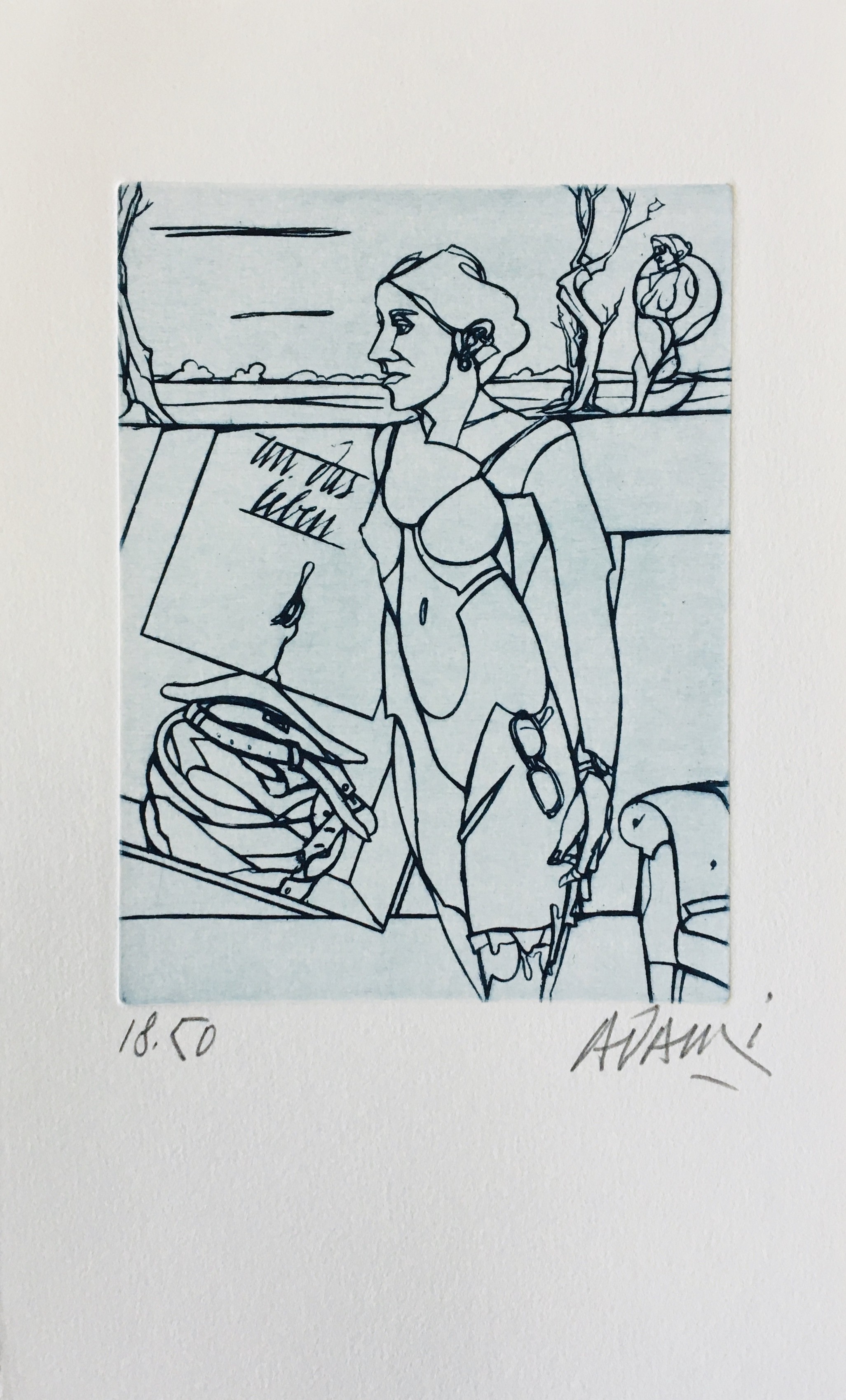 Valerio Adami, Métamorphoses d'une couleur Valerio Adami, Métamorphoses d'une couleur