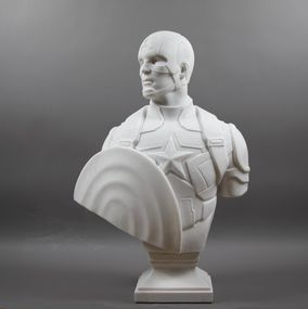 Sculpture, Captain America, Léo  Caillard