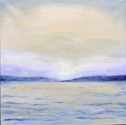 Peinture, Golden Sunset, Olha Kizub