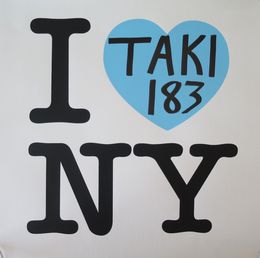 Drucke, I Heart NY: Blue Edition, Taki 183